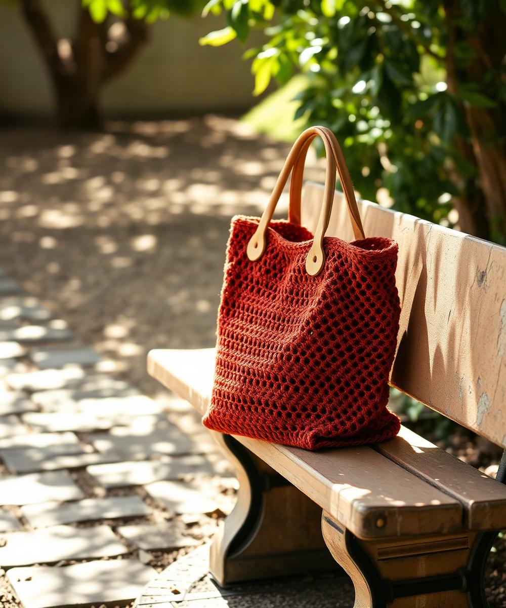 Rust Market Tote